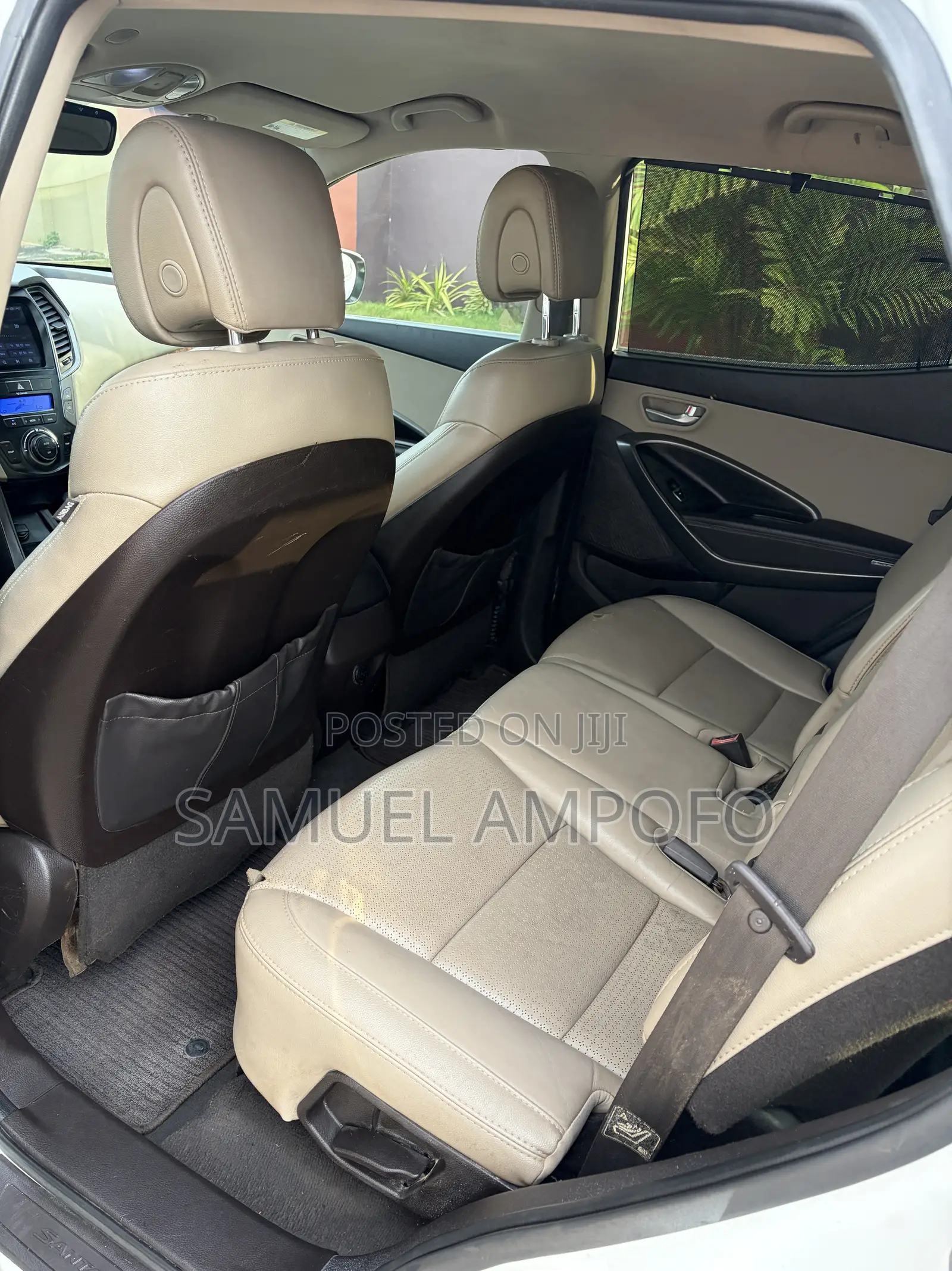 Hyundai Santa Fe Limited 4dr SUV (3.3L 6cyl 6A) 2015 White
