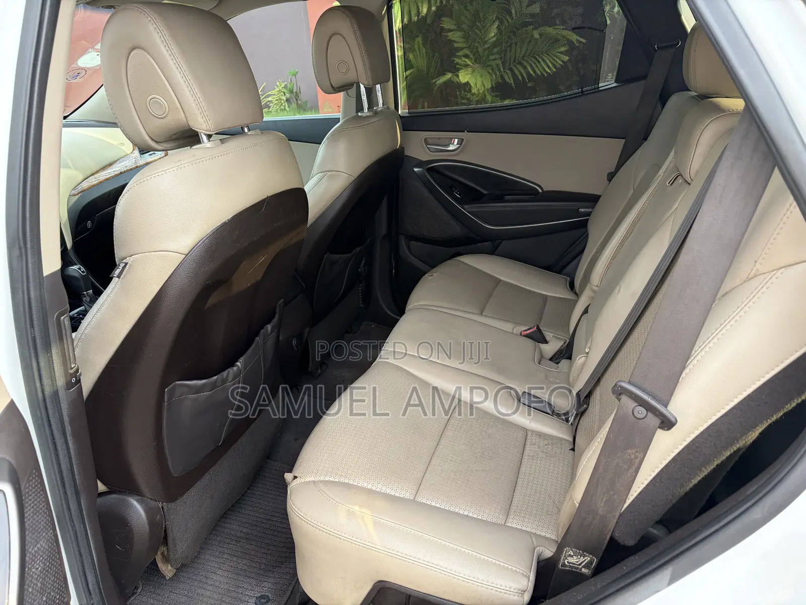 Hyundai Santa Fe Limited 4dr SUV (3.3L 6cyl 6A) 2015 White