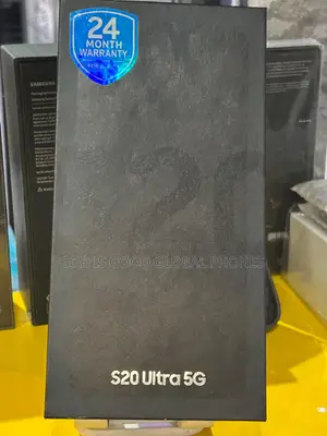 New Samsung Galaxy S20 Ultra 5G 128 GB Black