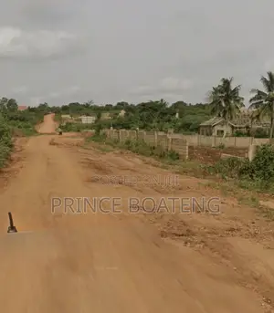 Registered 2 Plot of Land Along the Road for Sale at Amasaman-Denchira
