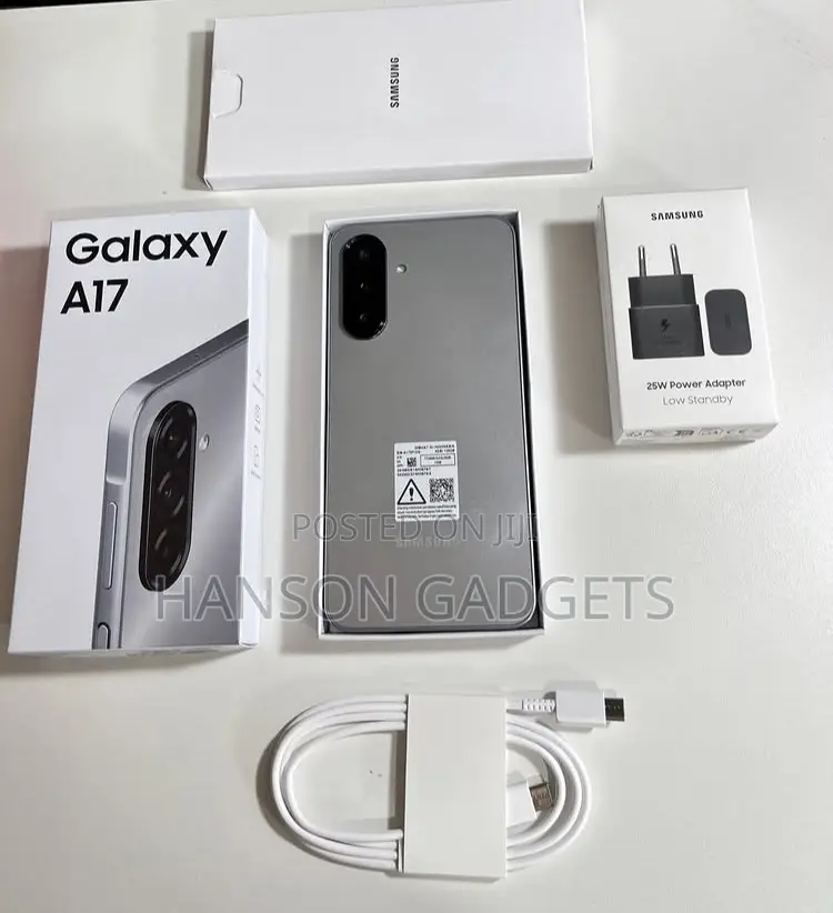 New Samsung Galaxy A17 5G 256 GB Gray