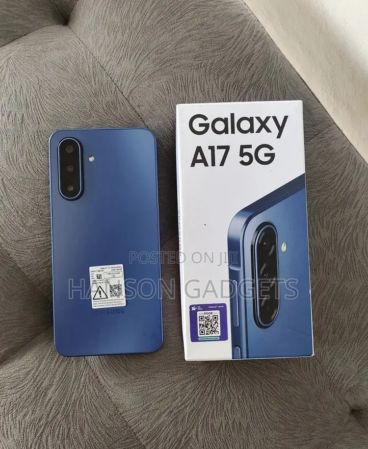 New Samsung Galaxy A17 5G 256 GB Blue