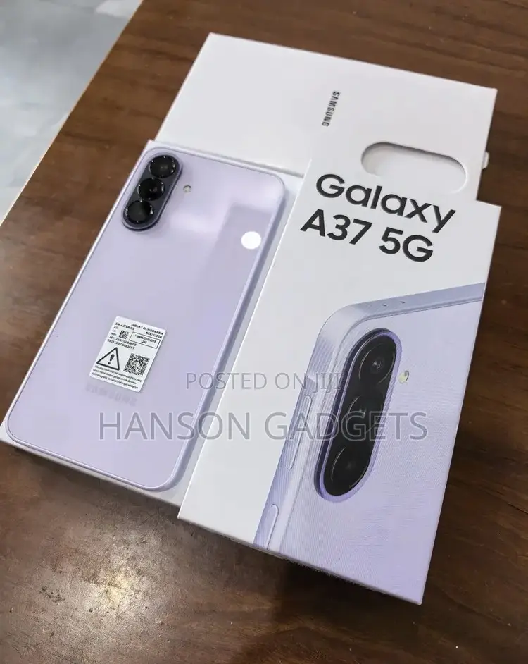 New Samsung Galaxy A37 256 GB Purple