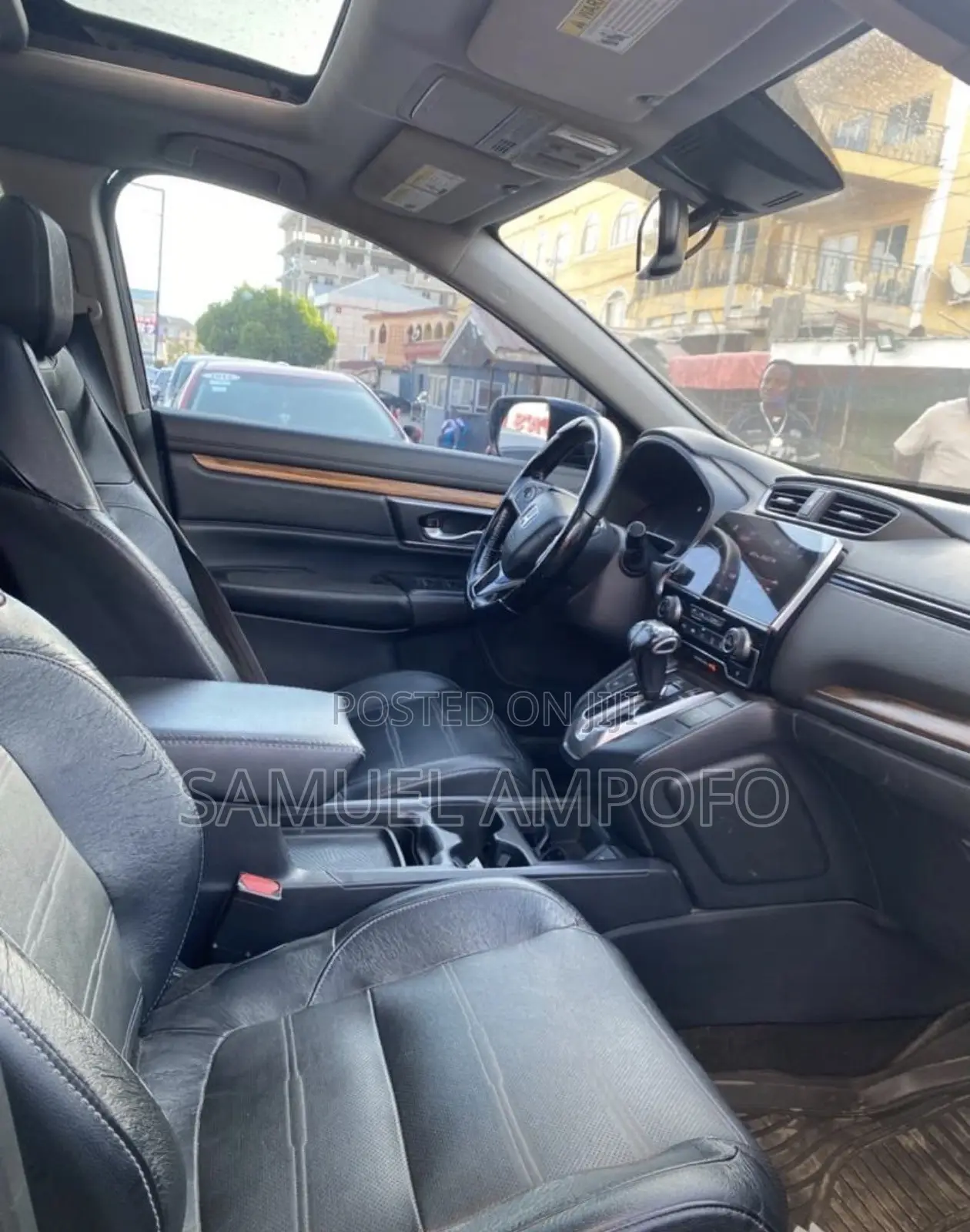 Honda CR-V EX-L 4dr SUV AWD (1.5L 4cyl CVT) 2017 Black