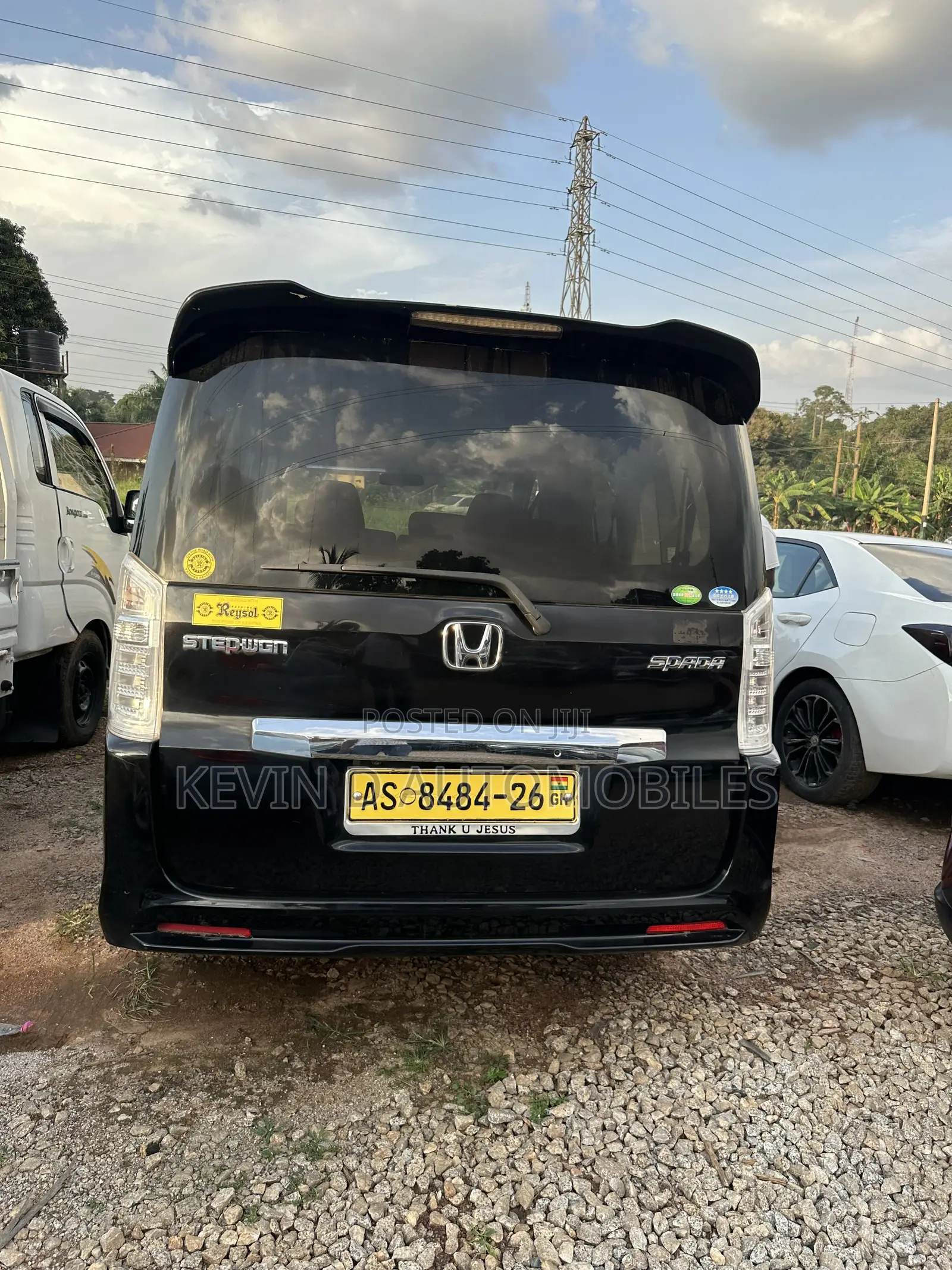 Honda Stepwgn 2012 Black