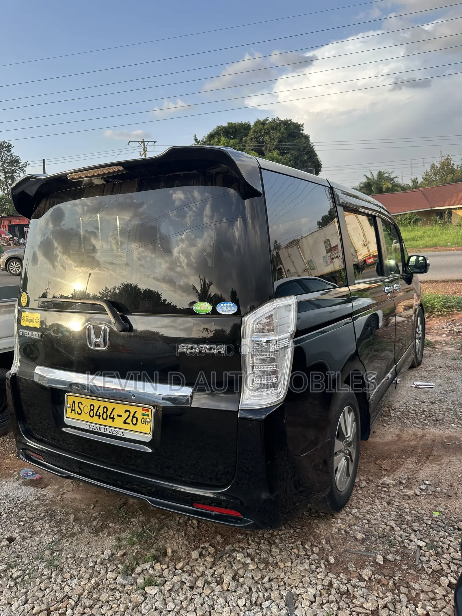 Honda Stepwgn 2012 Black