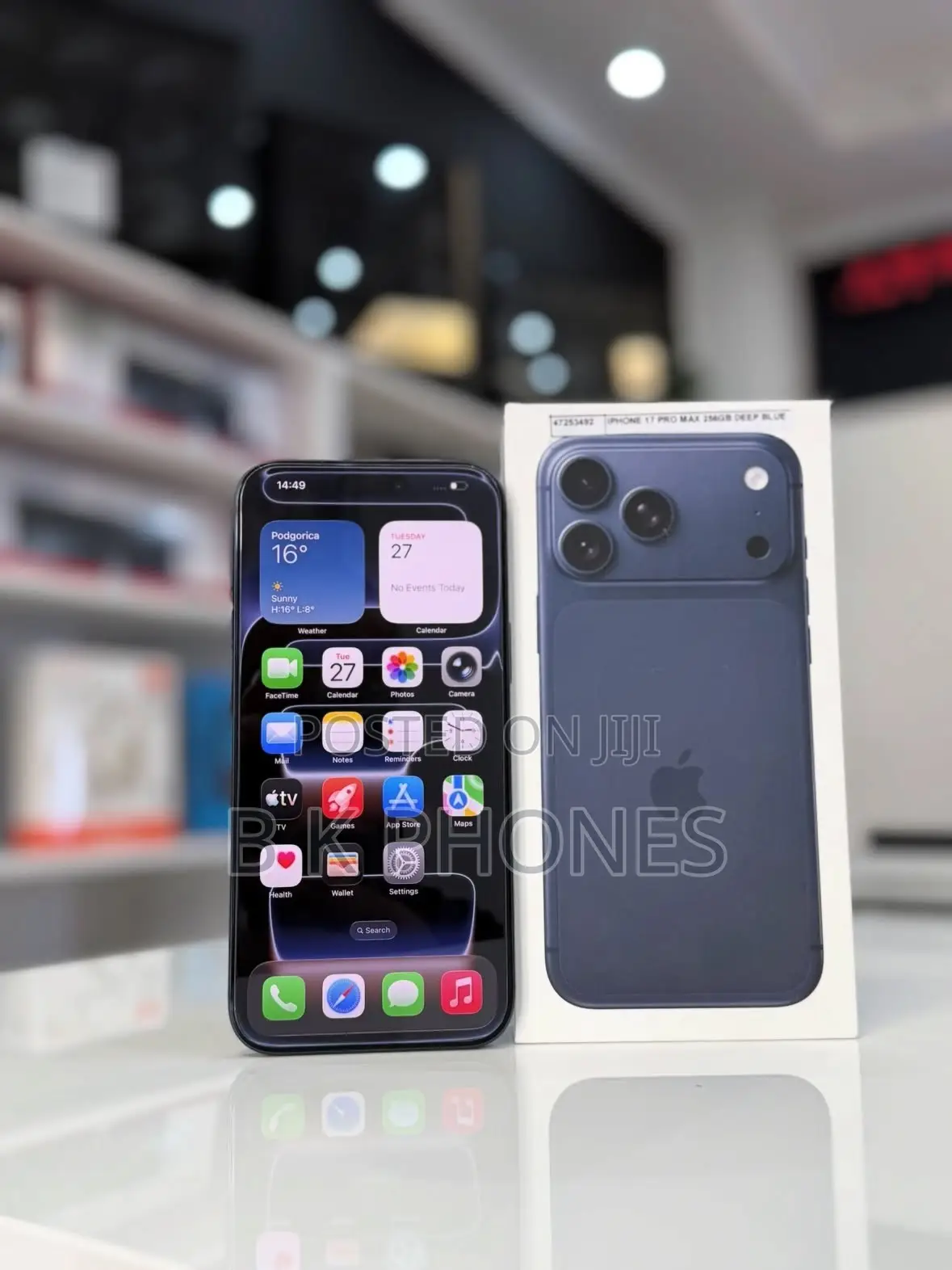 Apple iPhone 17 Pro Max 256 GB Blue