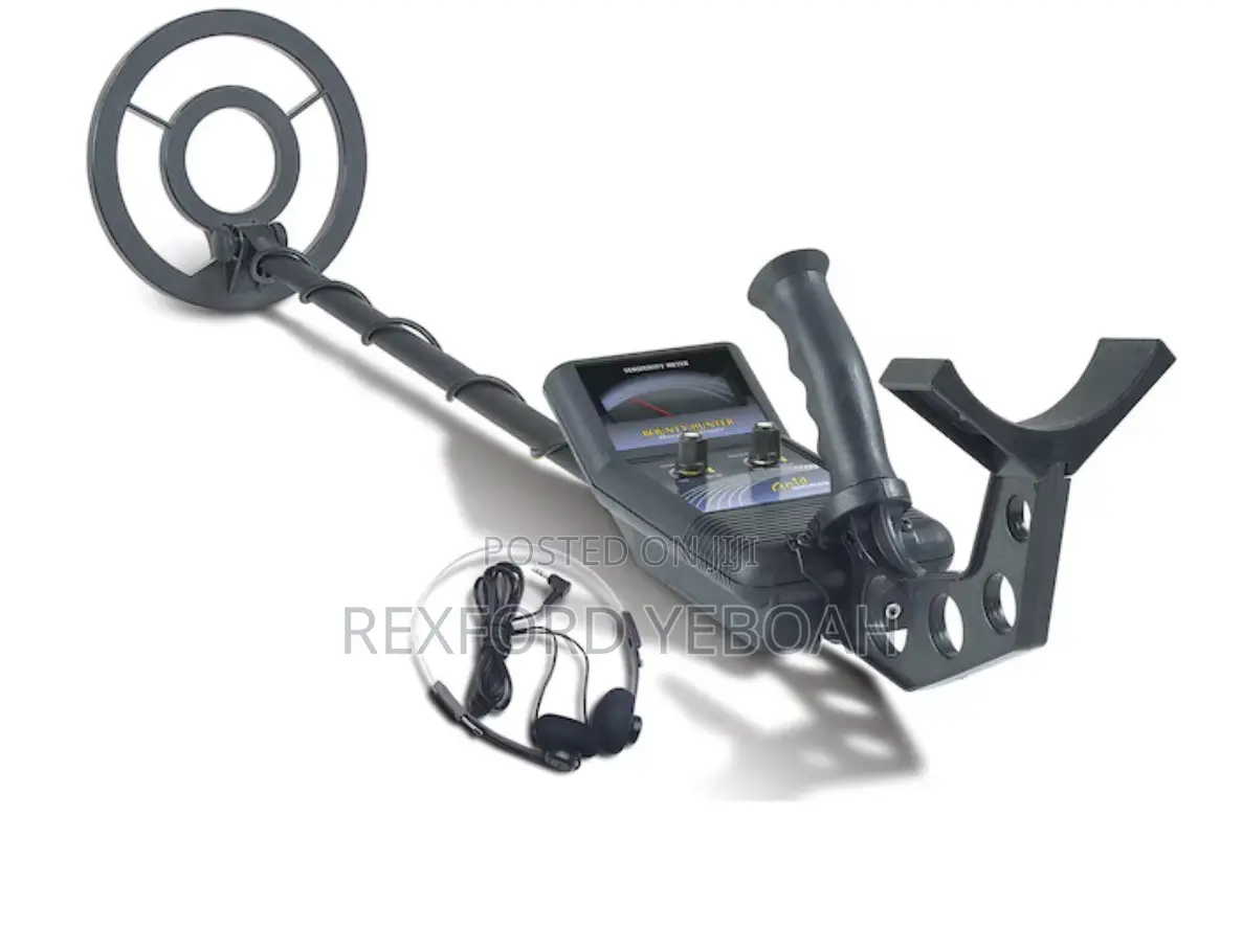 Gold Digger Metal Detector With Headphones, Made in USA