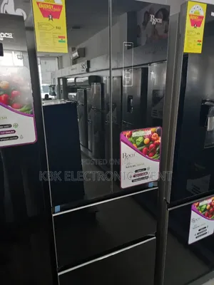 Roch 320Liter French Door Refrigerator Mirror Doors