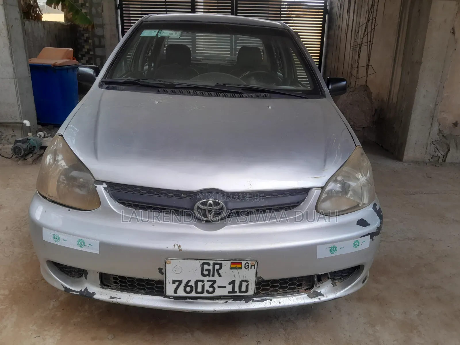 Toyota Echo 2007 Gray