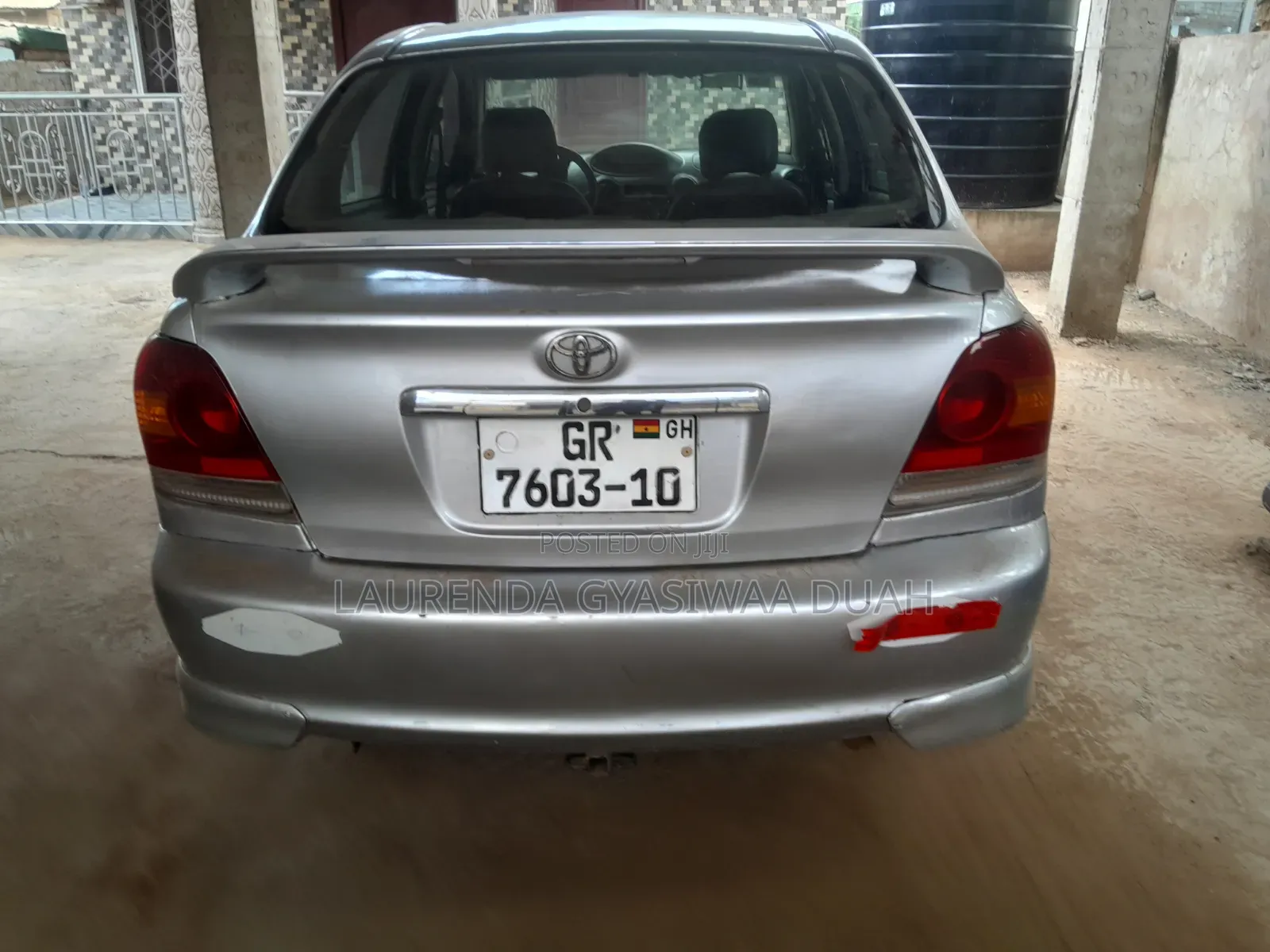 Toyota Echo 2007 Gray