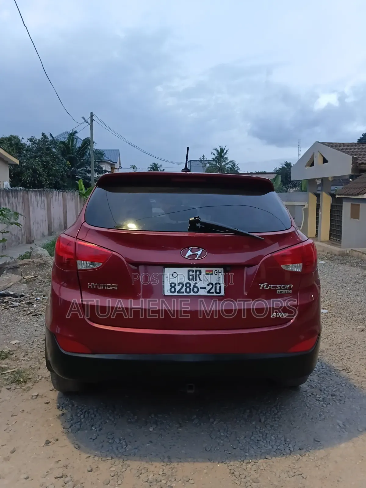 Hyundai Tucson 2013 Red