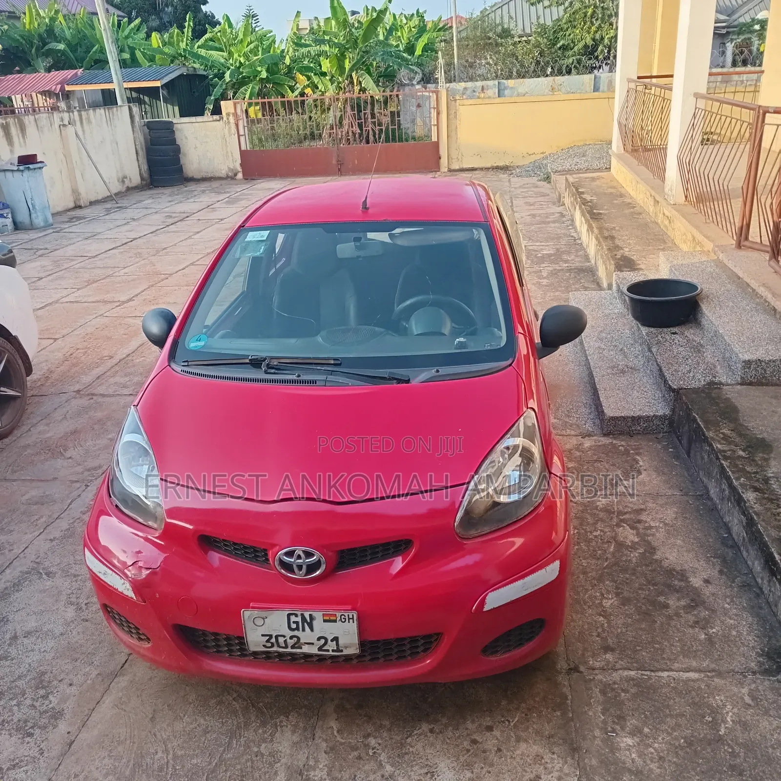 Toyota Aygo 2010 Red