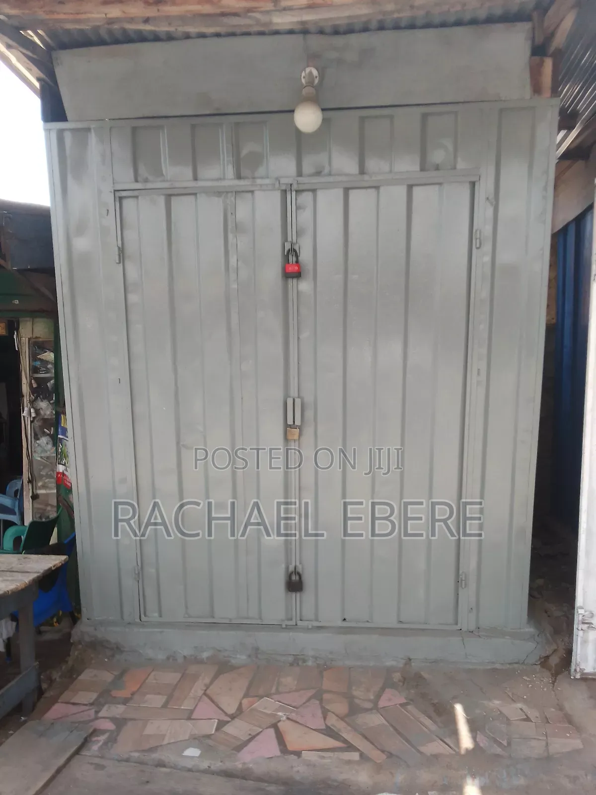 Neat Container Shop for Rent Opposite Pentecost Church Labadi