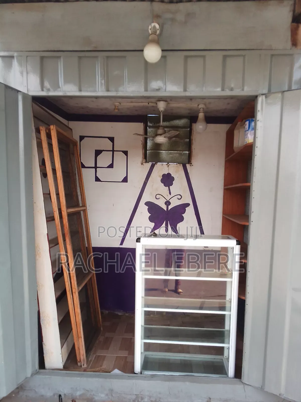 Neat Container Shop for Rent Opposite Pentecost Church Labadi