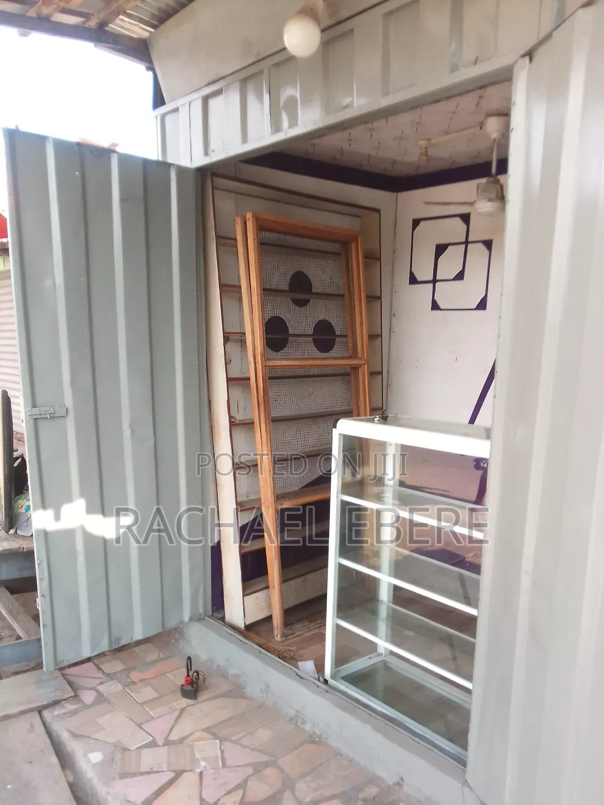 Neat Container Shop for Rent Opposite Pentecost Church Labadi