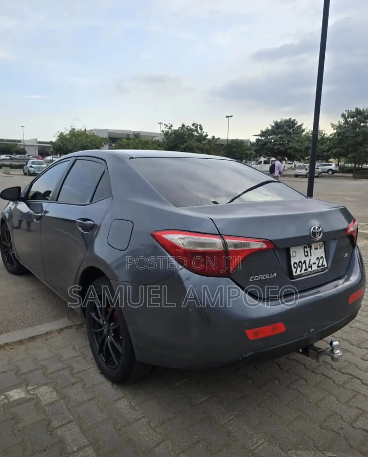 Toyota Corolla LE Eco Plus 4dr Sedan (1.8L 4cyl CVT) 2014 Gray