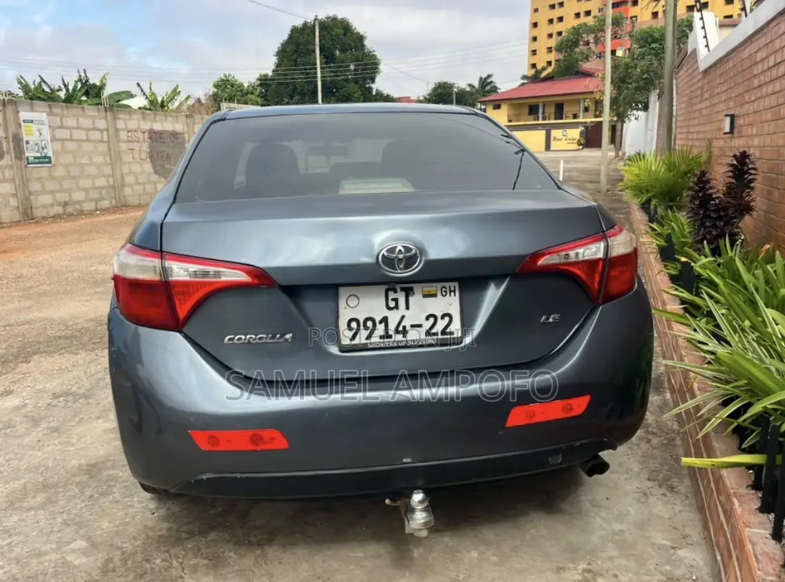 Toyota Corolla LE Eco Plus 4dr Sedan (1.8L 4cyl CVT) 2014 Gray