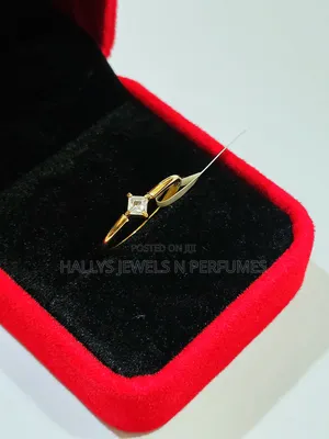 Gold Tone Engagement Rings (Dainty Rings)