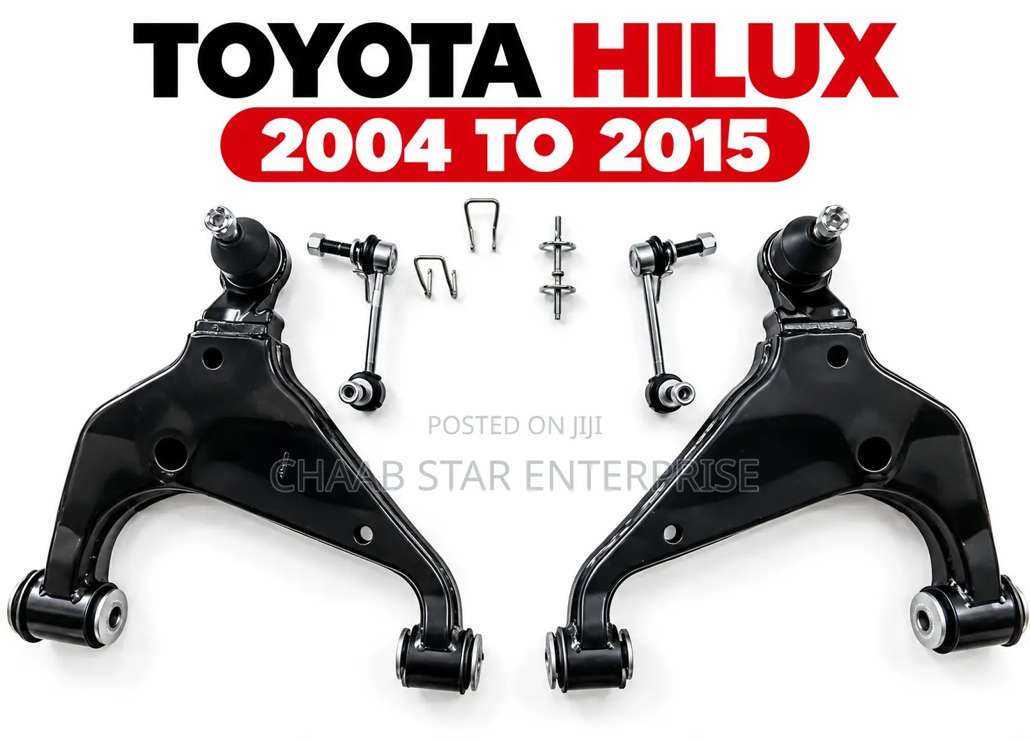 Toyota Hilux 4WD 2004 - 2015 Lower Control Arms Pair