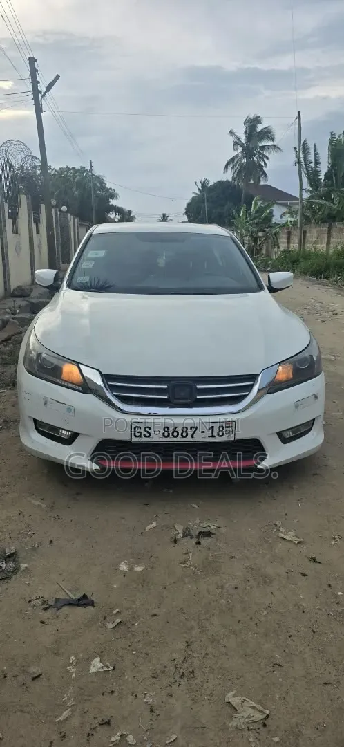 Honda Accord Sport 4dr Sedan FWD (2.4L 4cyl 2A) 2016 White