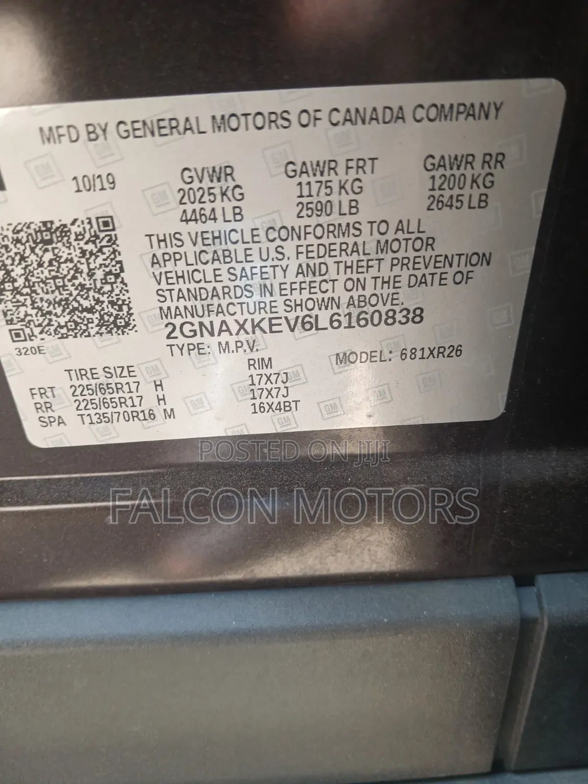 Chevrolet Equinox LT w/1LT FWD 2020 Brown