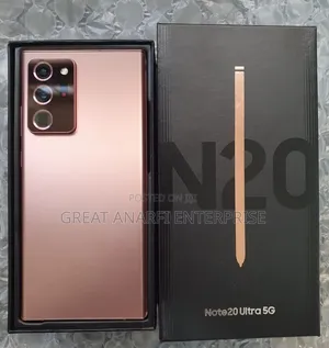 New Samsung Galaxy Note 20 Ultra 5G 128 GB Bronze