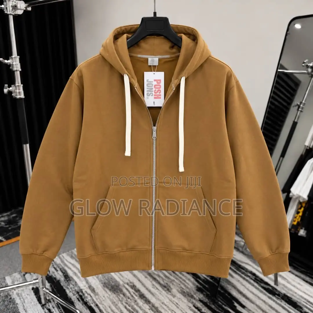 Unisex Zip-Up Hoodie (Available in Multiple Colors)