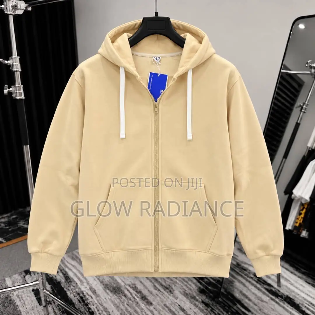 Unisex Zip-Up Hoodie (Available in Multiple Colors)