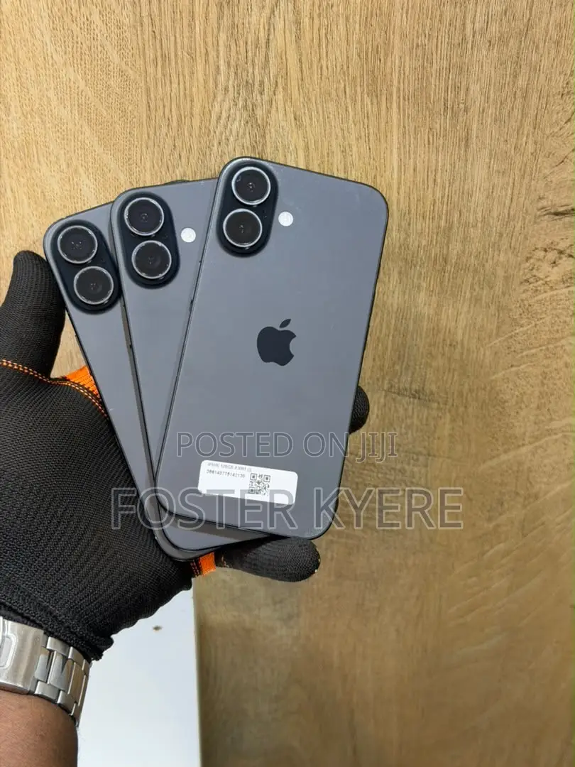 New Apple iPhone 16 Plus 256 GB Black