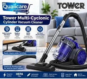 Tower Multi-Cyclonic Cylinder Vacuum Cleaner