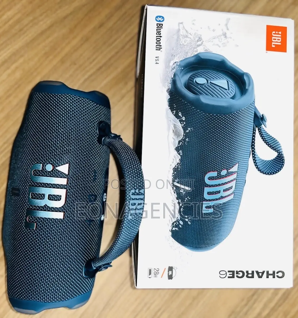 JBL Charge 6 Portable Bluetooth Speaker – Waterproof & Powerful Sound