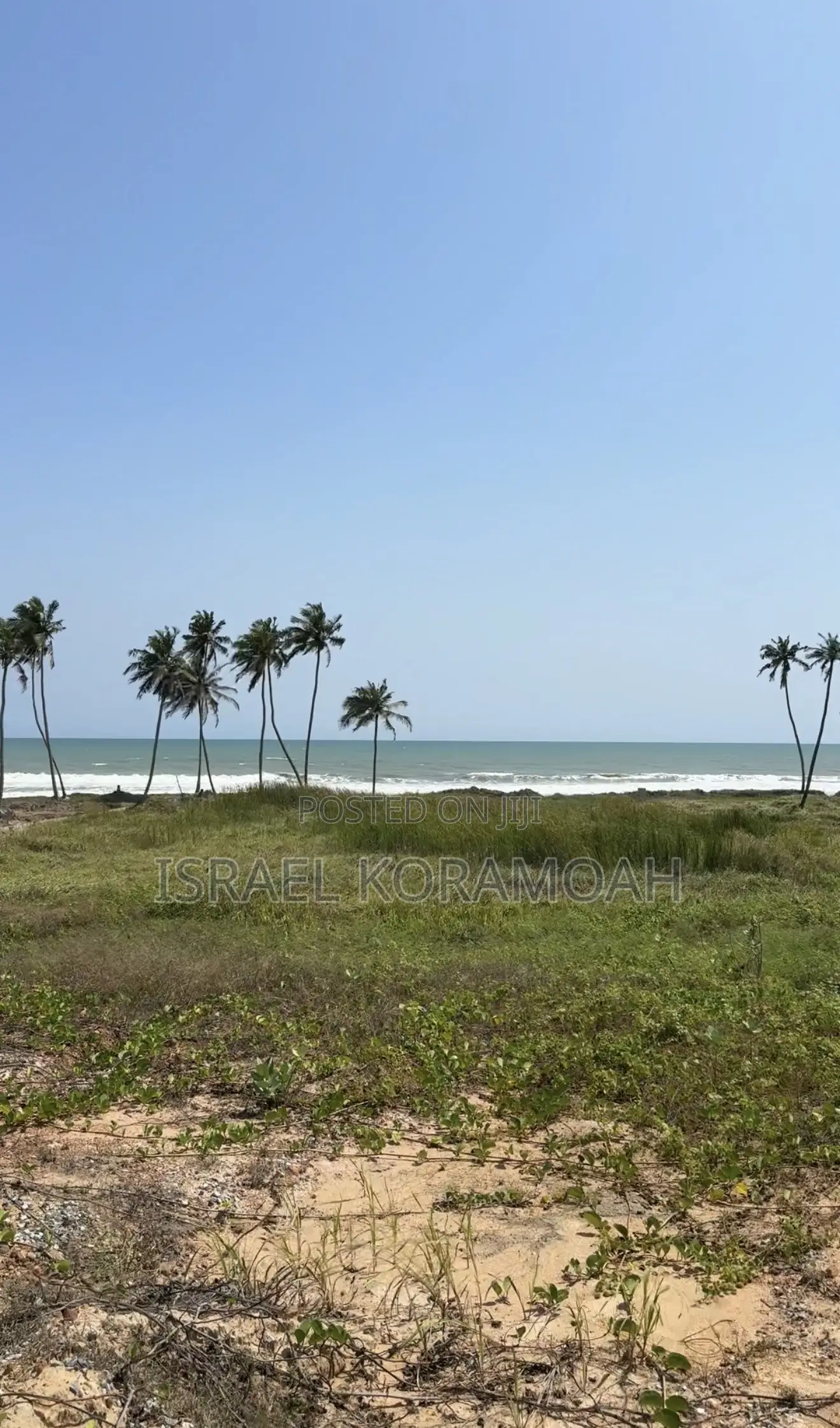 22 Acres of Direct Beach Front Land for Sale