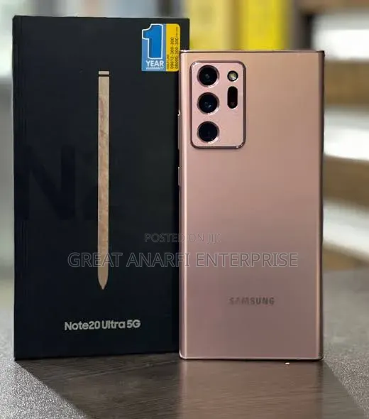 New Samsung Galaxy Note 20 Ultra 5G 256 GB Bronze