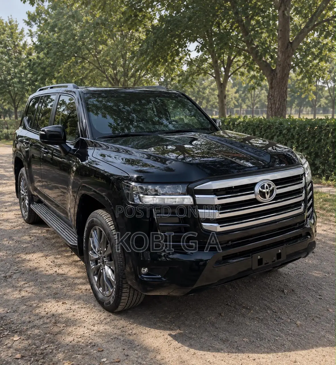 New Toyota Land Cruiser LC300 2025 Black