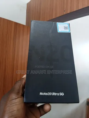 New Samsung Galaxy Note 20 Ultra 5G 512 GB Black