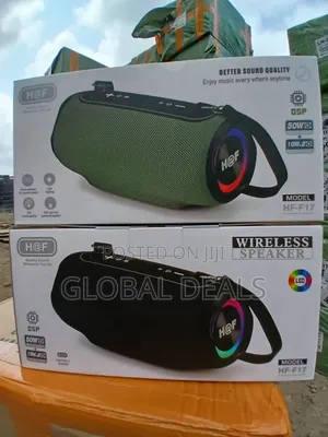 H at F HF-F17 Wireless Speaker 60W (50W+10W) - Portable Bluetooth Speaker