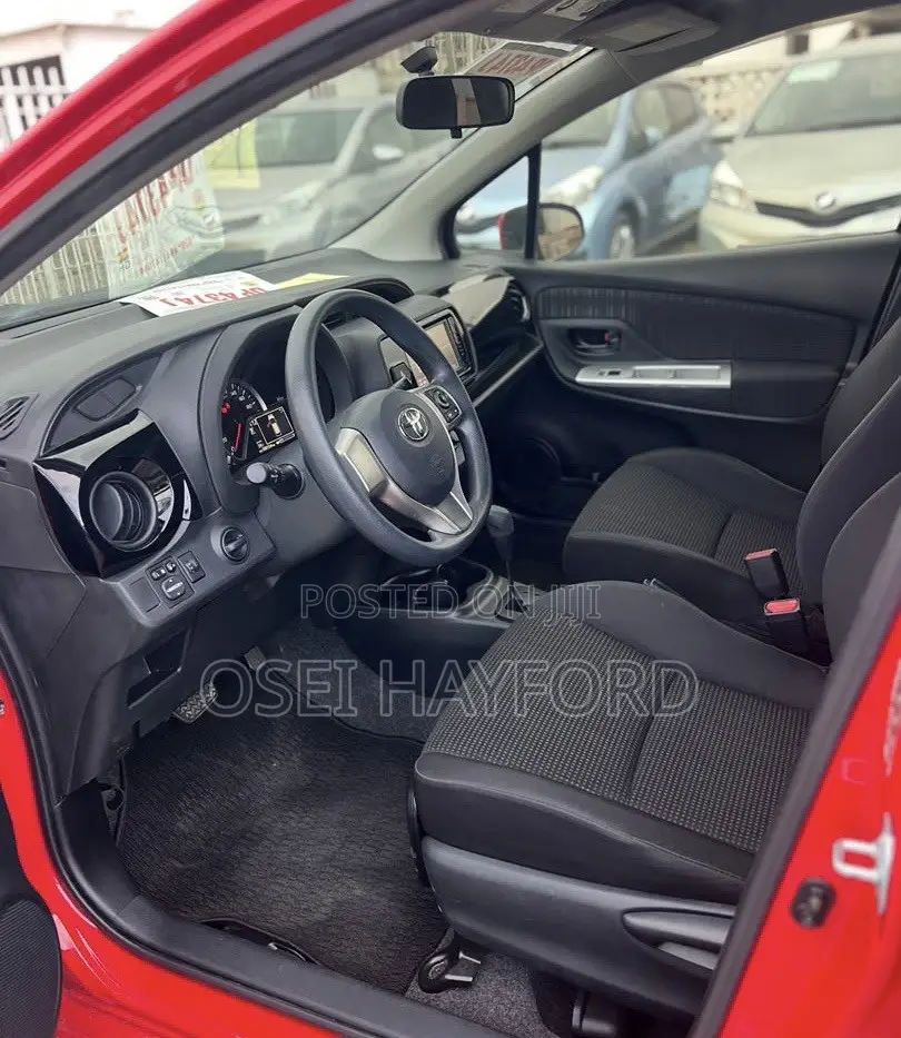 Toyota Vitz 2015 Red
