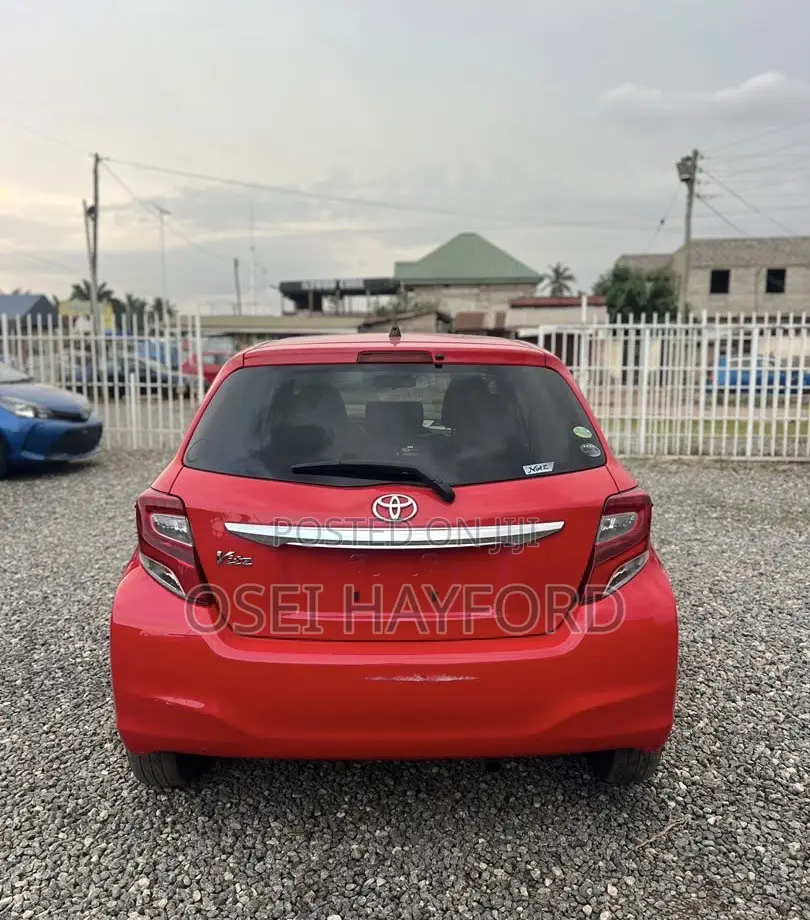 Toyota Vitz 2015 Red