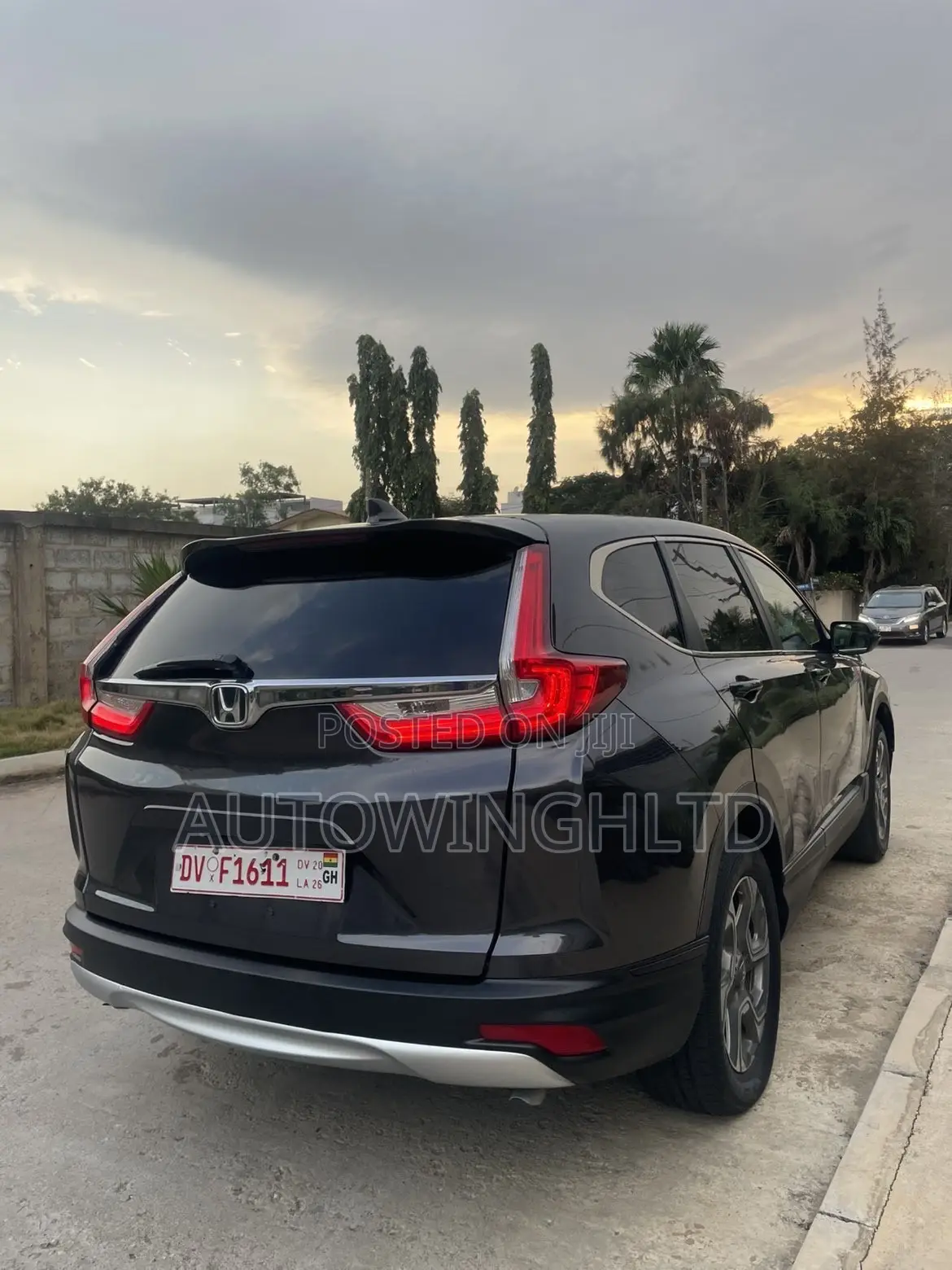 Honda CR-V EX 4dr SUV AWD (1.5L 4cyl CVT) 2017 Gray