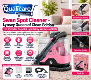 Swan Spot Cleaner-Lynsey Queen Portable Carpet&Upholstery Washer