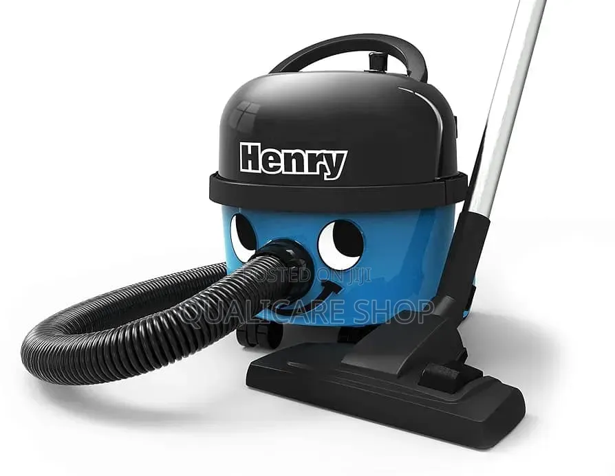Numatic Henry Commercial Bagged Cylinder Vacuum Cleaner (Blue)