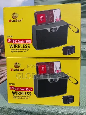 BoomBest LN-1016miniSUN Solar Wireless Speaker - Bluetooth Speaker