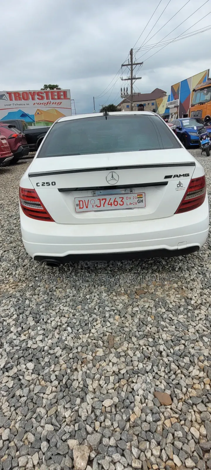 Mercedes-Benz C250 2013 White