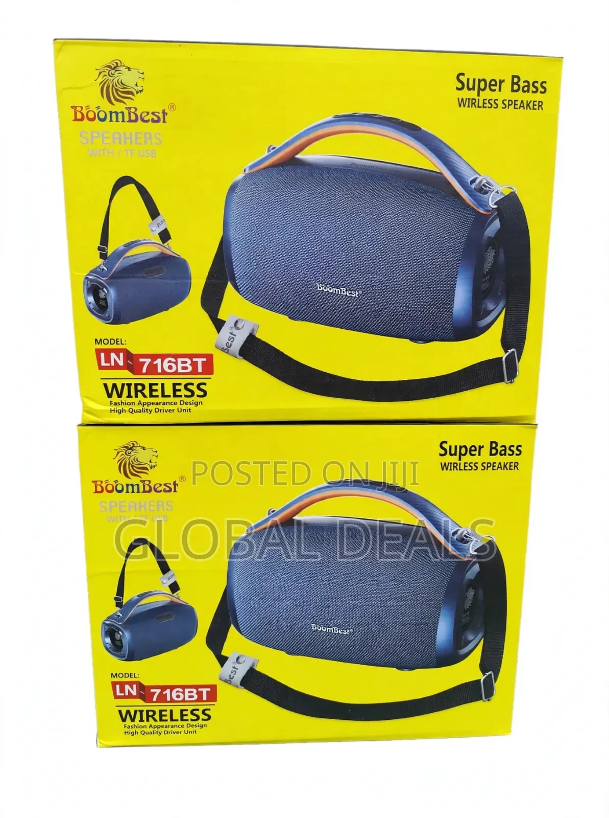 BoomBest LN-716BT Super Bass Wireless Speaker - Bluetooth Speaker