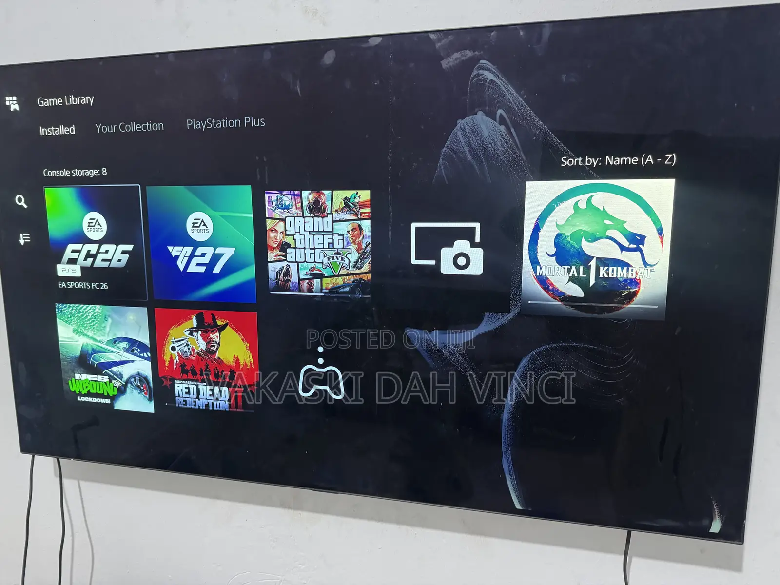 PS5 Slim Standard for Sale With 6 Games