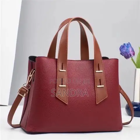 Two Tone Office Tote Bag