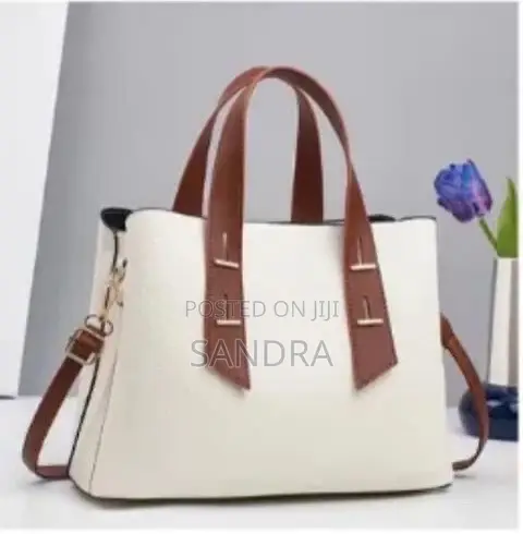 Two Tone Office Tote Bag