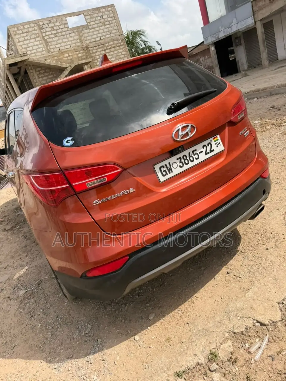 Hyundai Santa Fe 2015 Orange