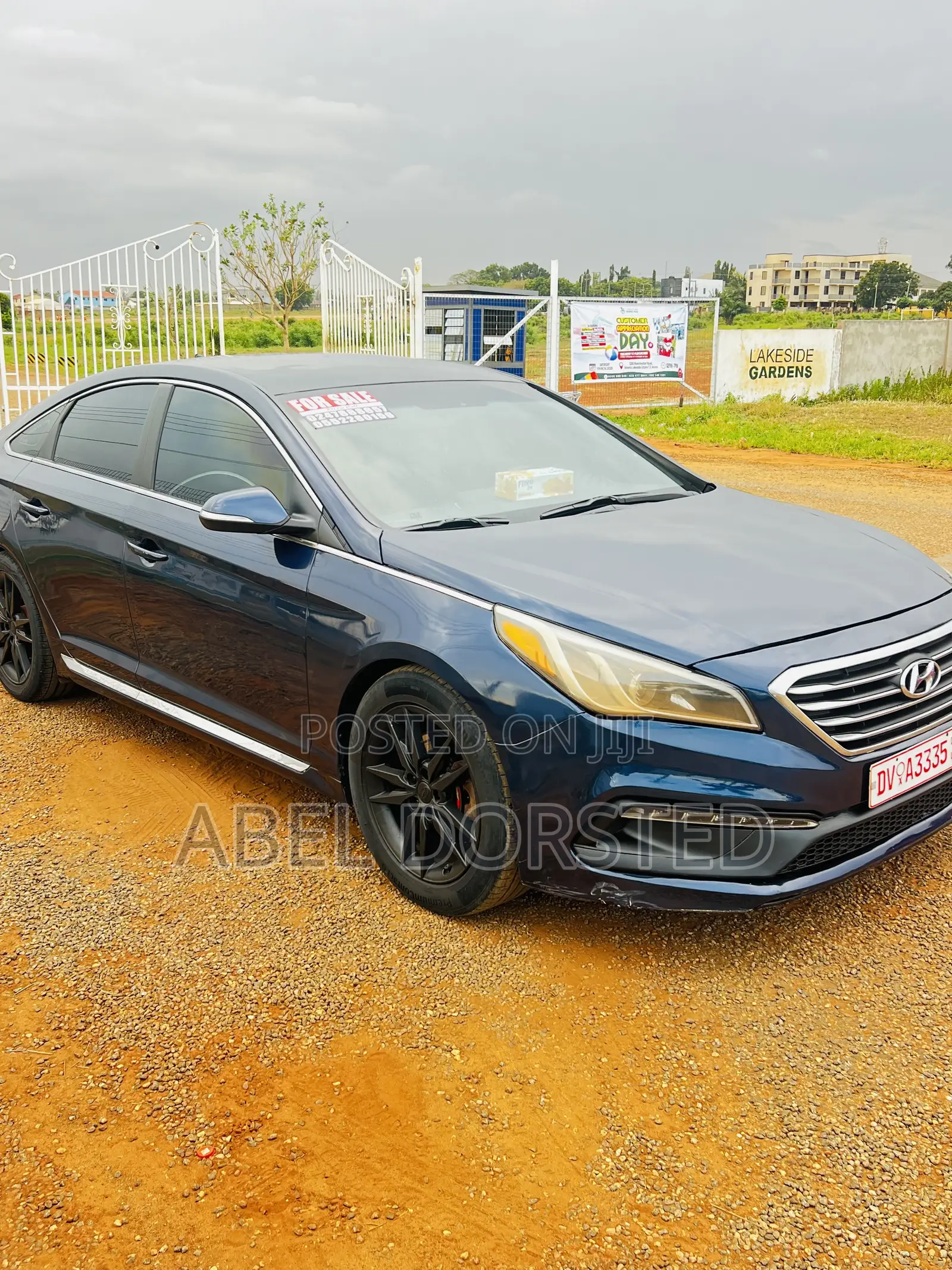 Hyundai Sonata Sport 2.0T Sedan FWD (2.0L 4cyl 6A) 2017 Blue
